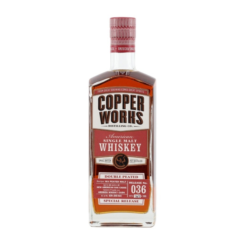 Copperworks Single Malt R36 Doublepeated